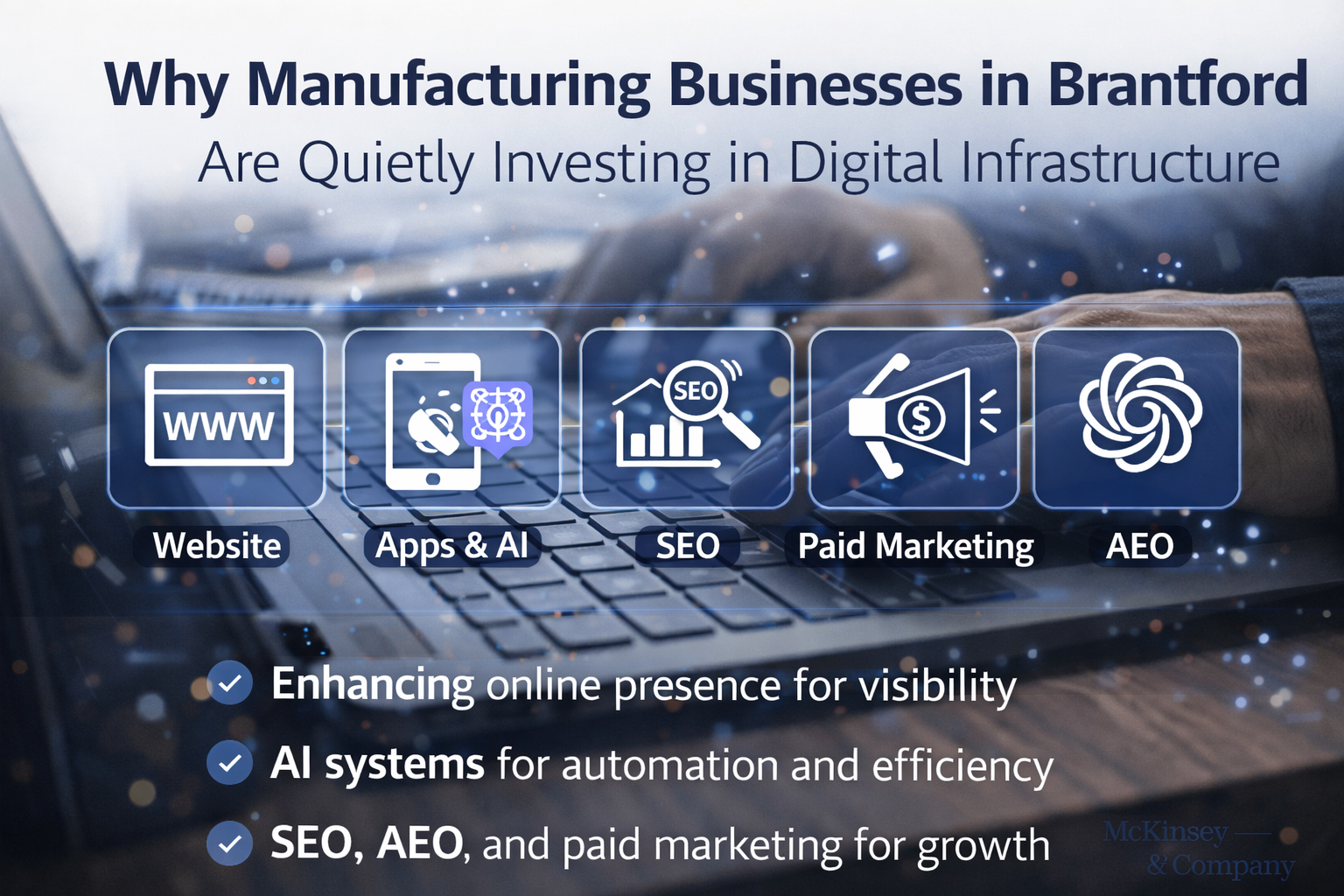 brantford manufacturing businesses digital infrastructure and automation