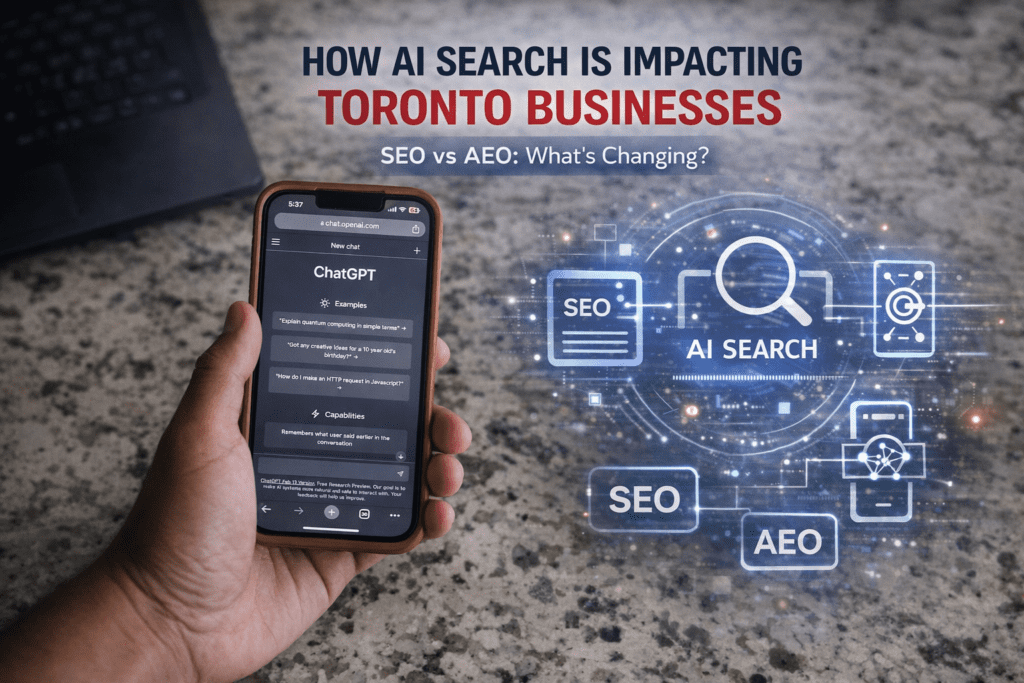 toronto businesses adapting from seo to ai search digital strategy