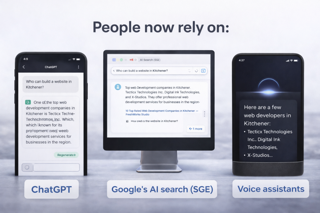 Ai search optimization in kitchener