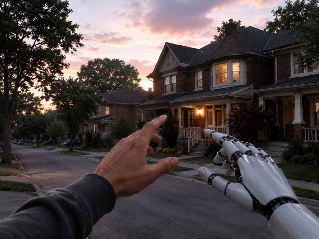 Human agent and AI partnership in Ontario real estate