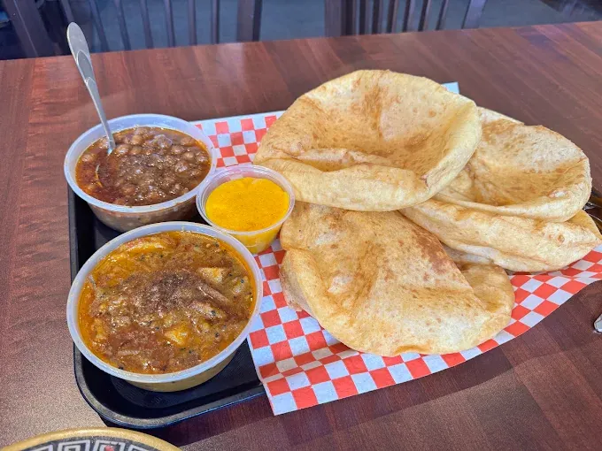 Halwa puri weekend breakfast at Urwa's Pakistani Cuisine in Waterloo