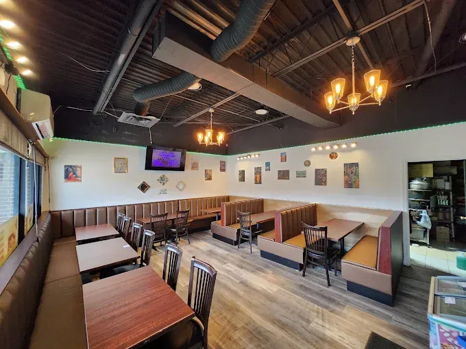 Dining room at Urwa's Pakistani Cuisine restaurant in Waterloo